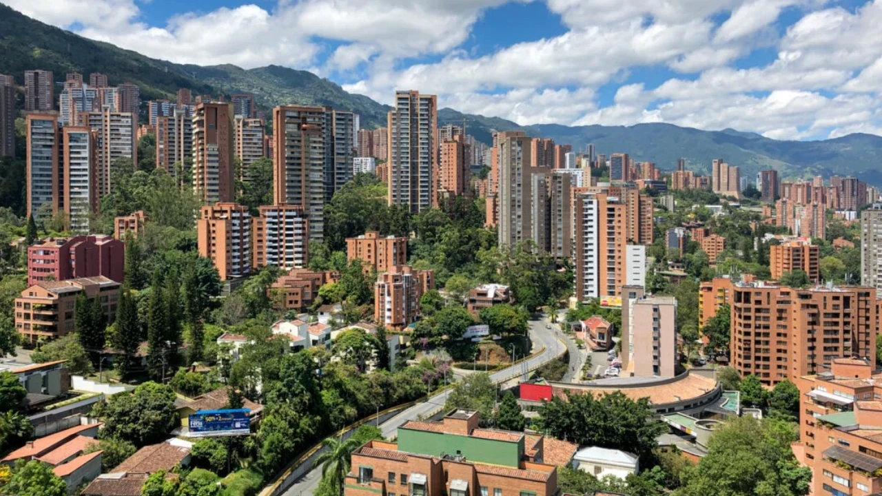 Medellín in Colombia's Aburrá Valley